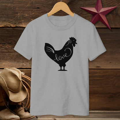 Love Chicken T-shirt (Youth)