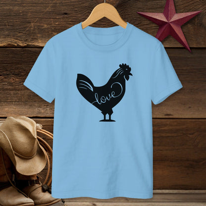 Love Chicken T-shirt (Youth)