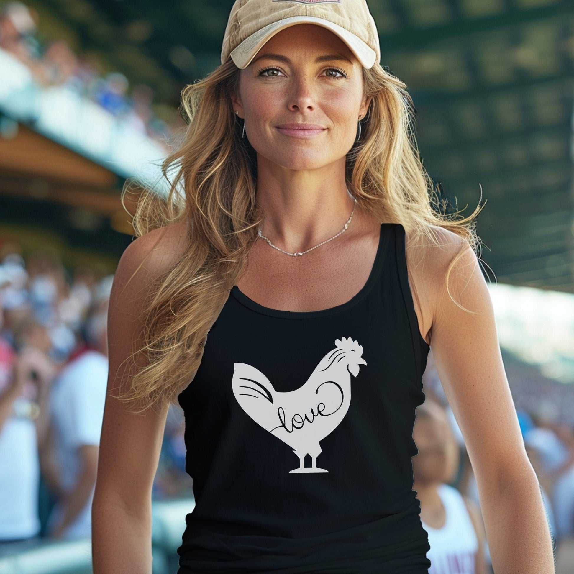 Love Chicken Tank Top
