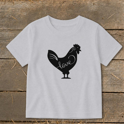 Love Chicken Toddler Tee