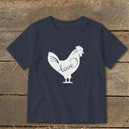Love Chicken Toddler Tee