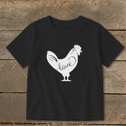 Love Chicken Toddler Tee