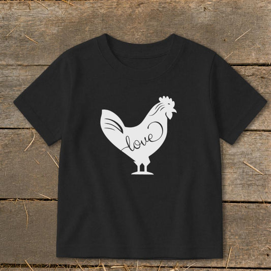 Love Chicken Toddler Tee
