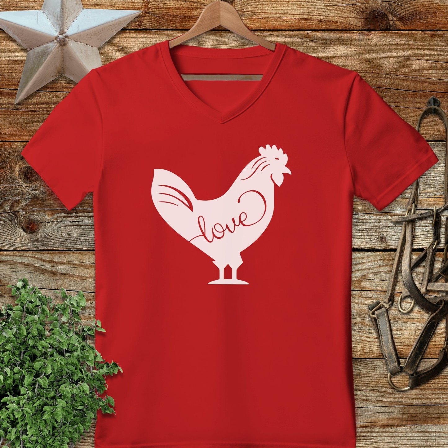 Love Chicken V-neck