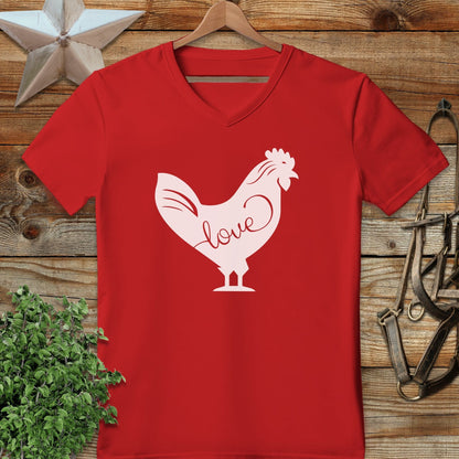 Love Chicken V-neck