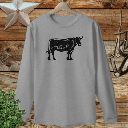 Love Cow Long Sleeve Tee