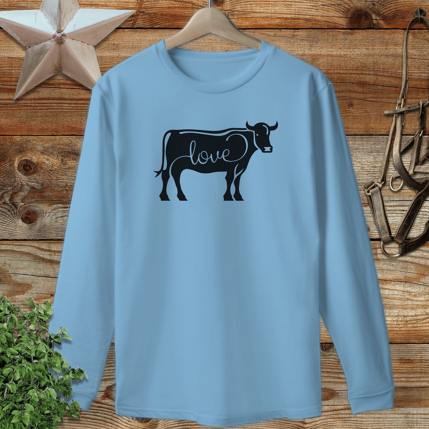 Love Cow Long Sleeve Tee