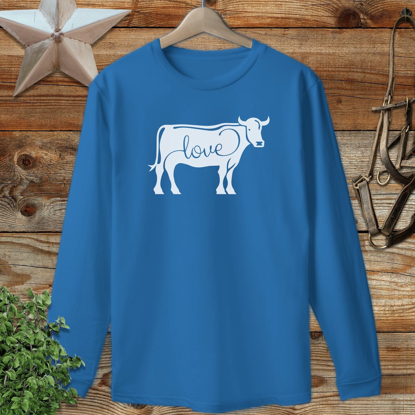 Love Cow Long Sleeve Tee