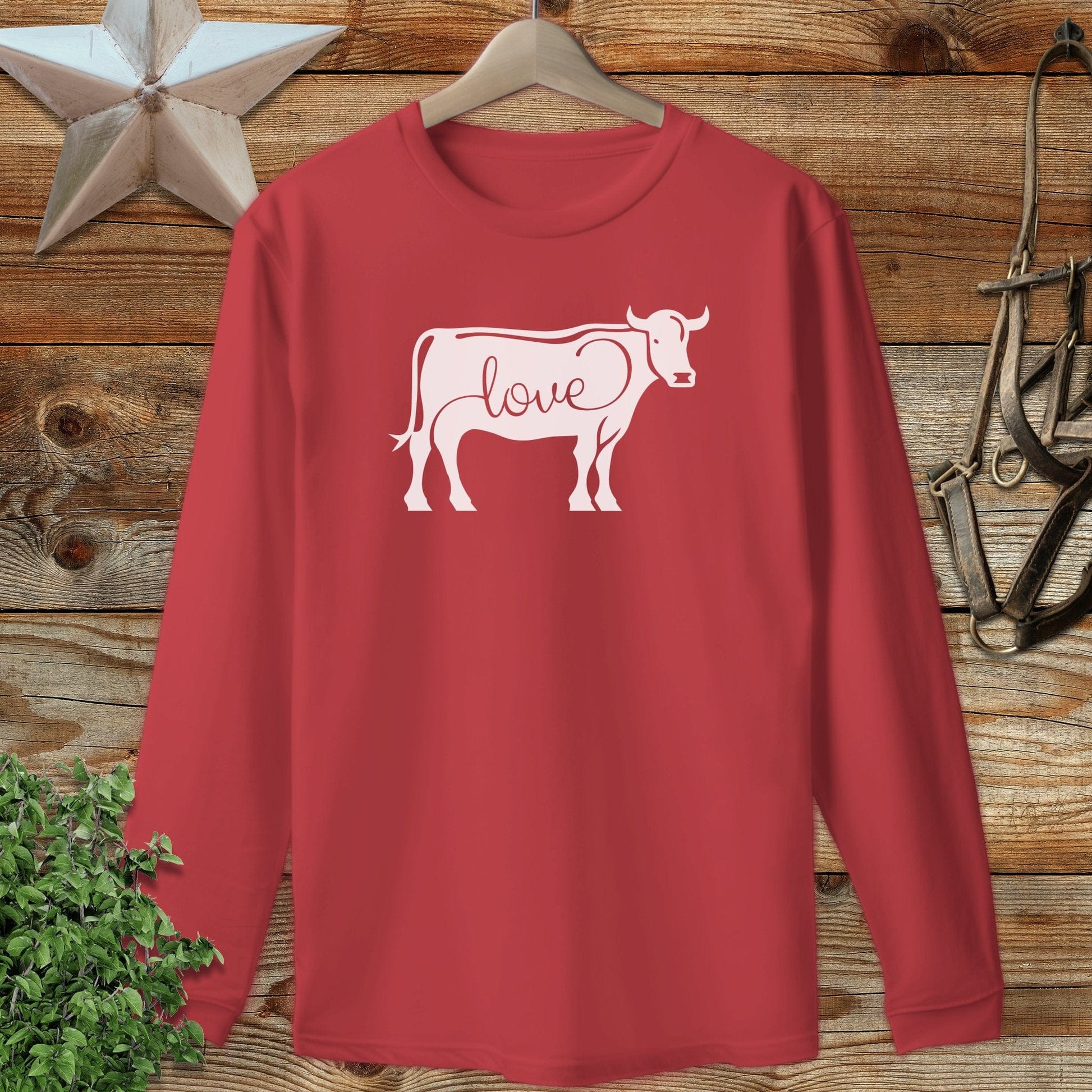 Love Cow Long Sleeve Tee