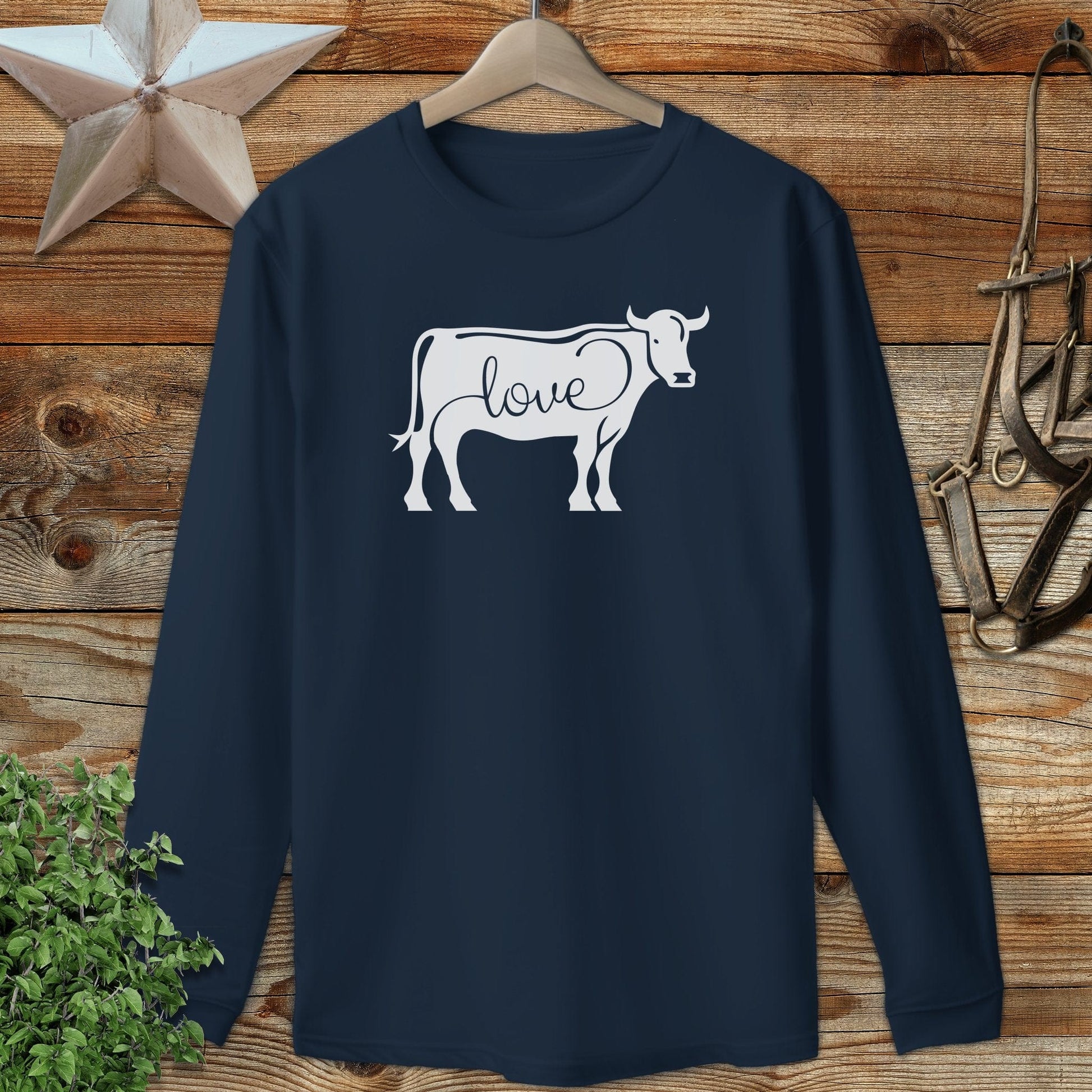 Love Cow Long Sleeve Tee