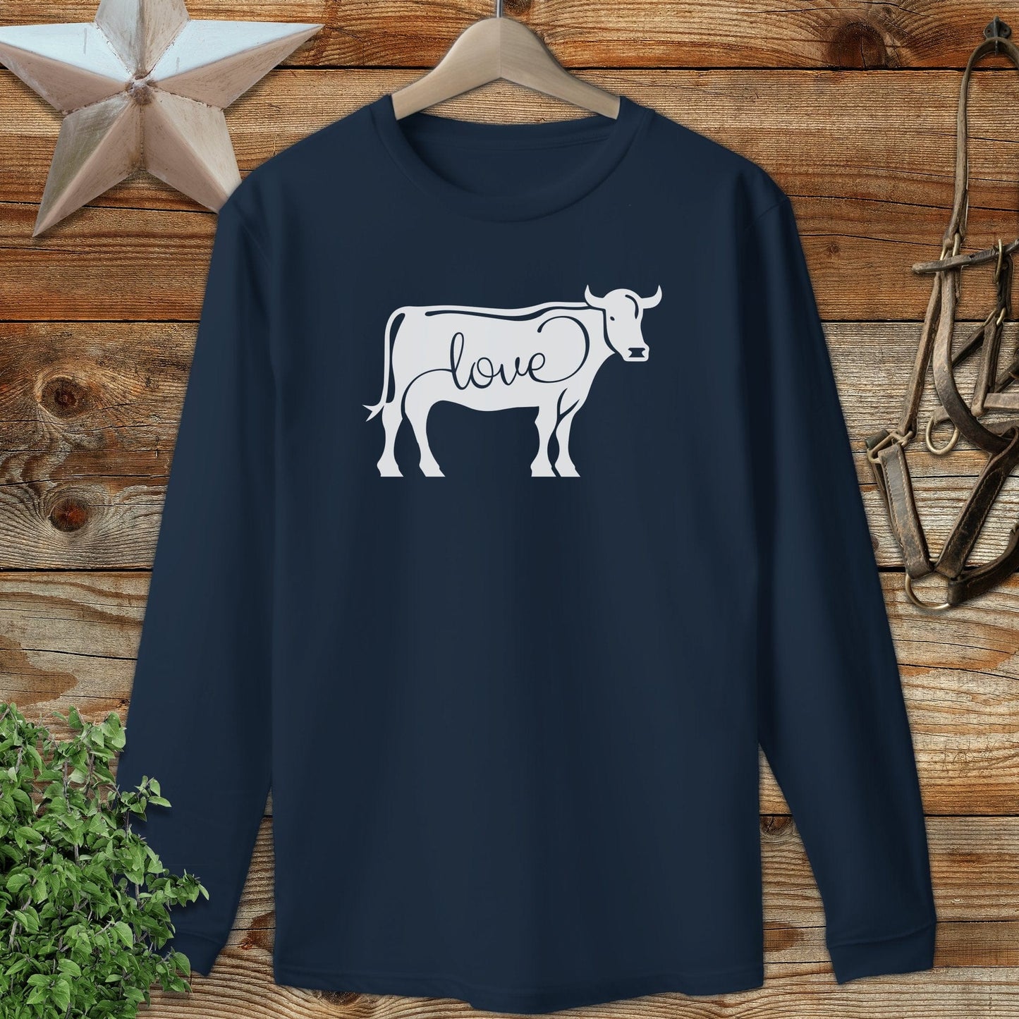 Love Cow Long Sleeve Tee