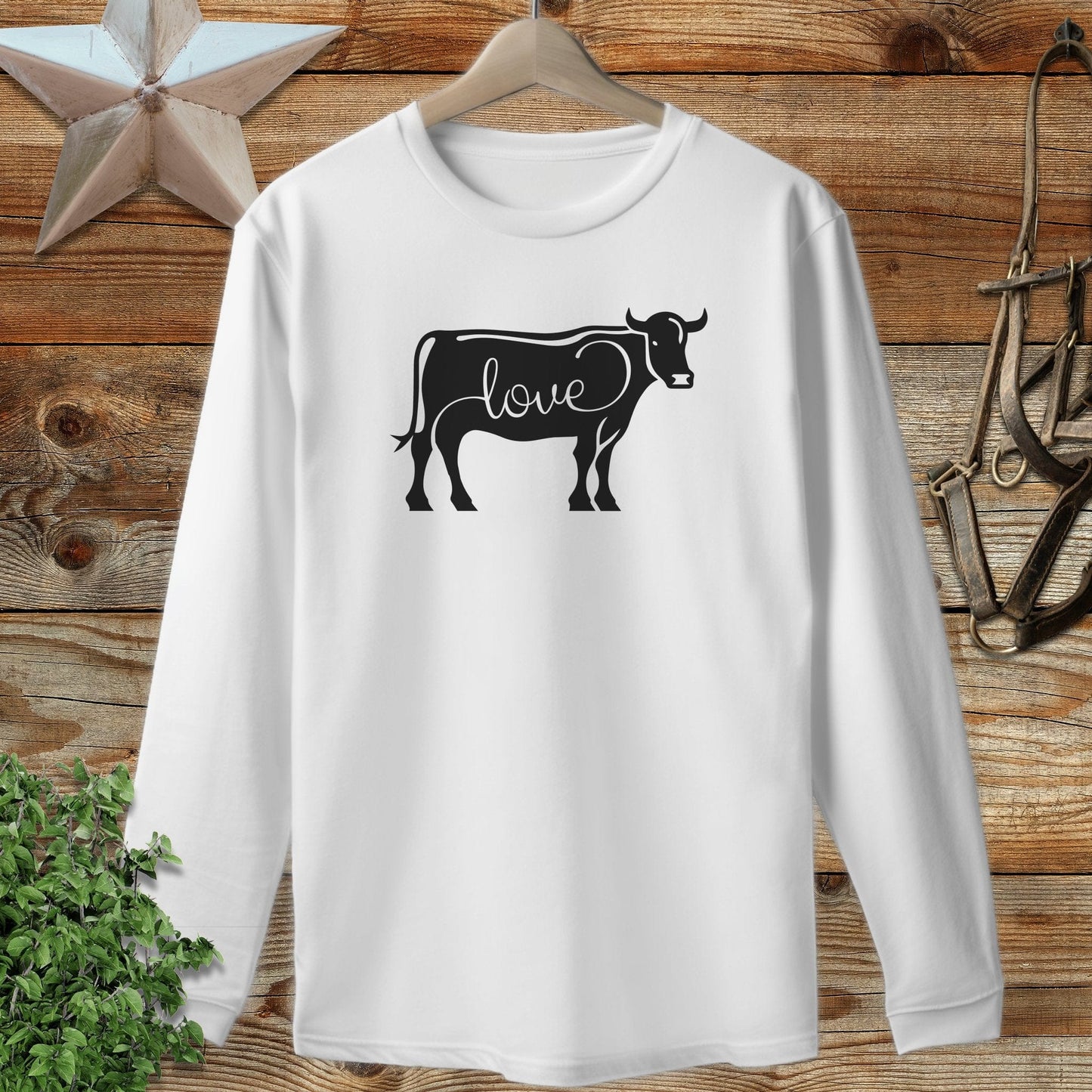 Love Cow Long Sleeve Tee