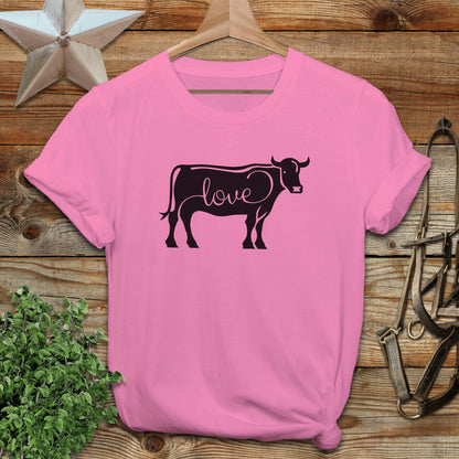 Love Cow Softstyle Tee