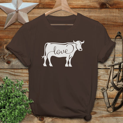 Love Cow Softstyle Tee