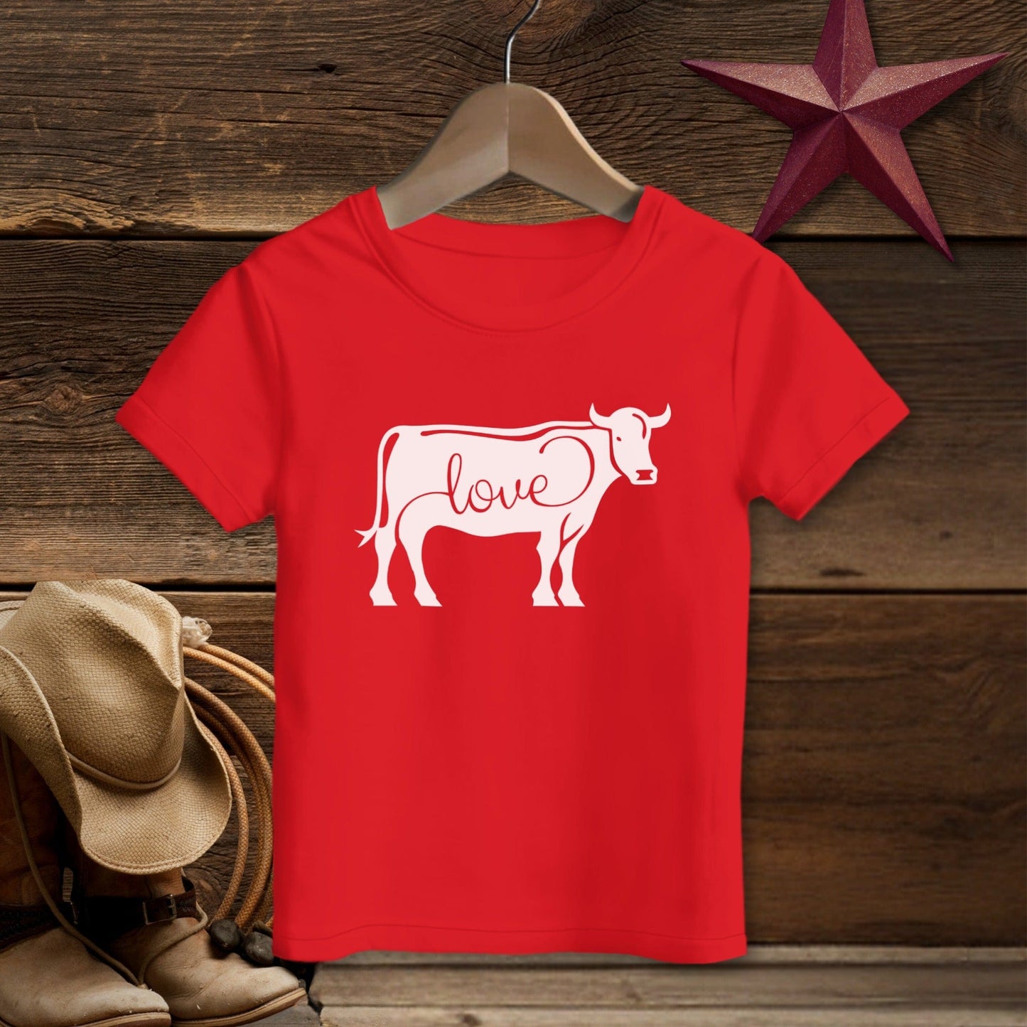 Love Cow T-Shirt (Toddler)