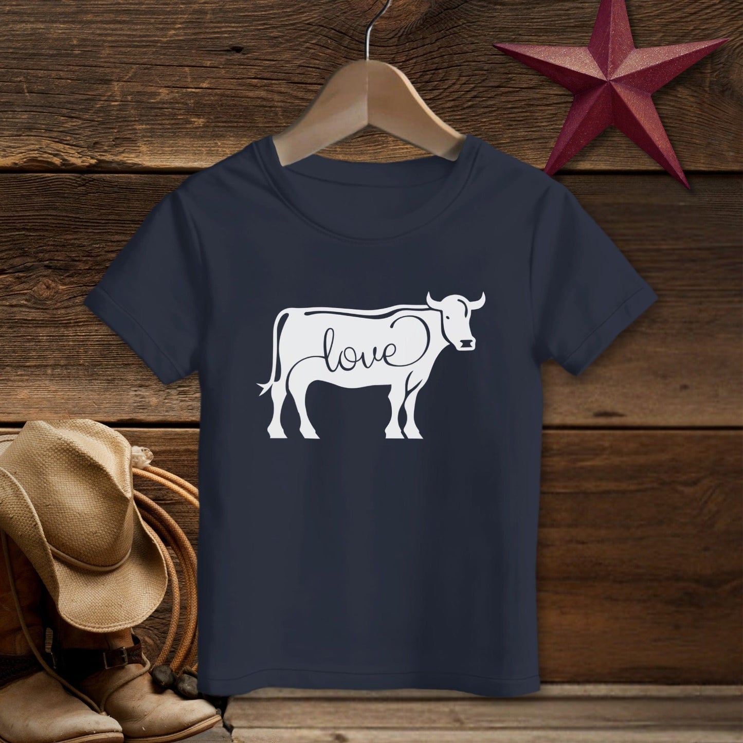 Love Cow T-Shirt (Toddler)