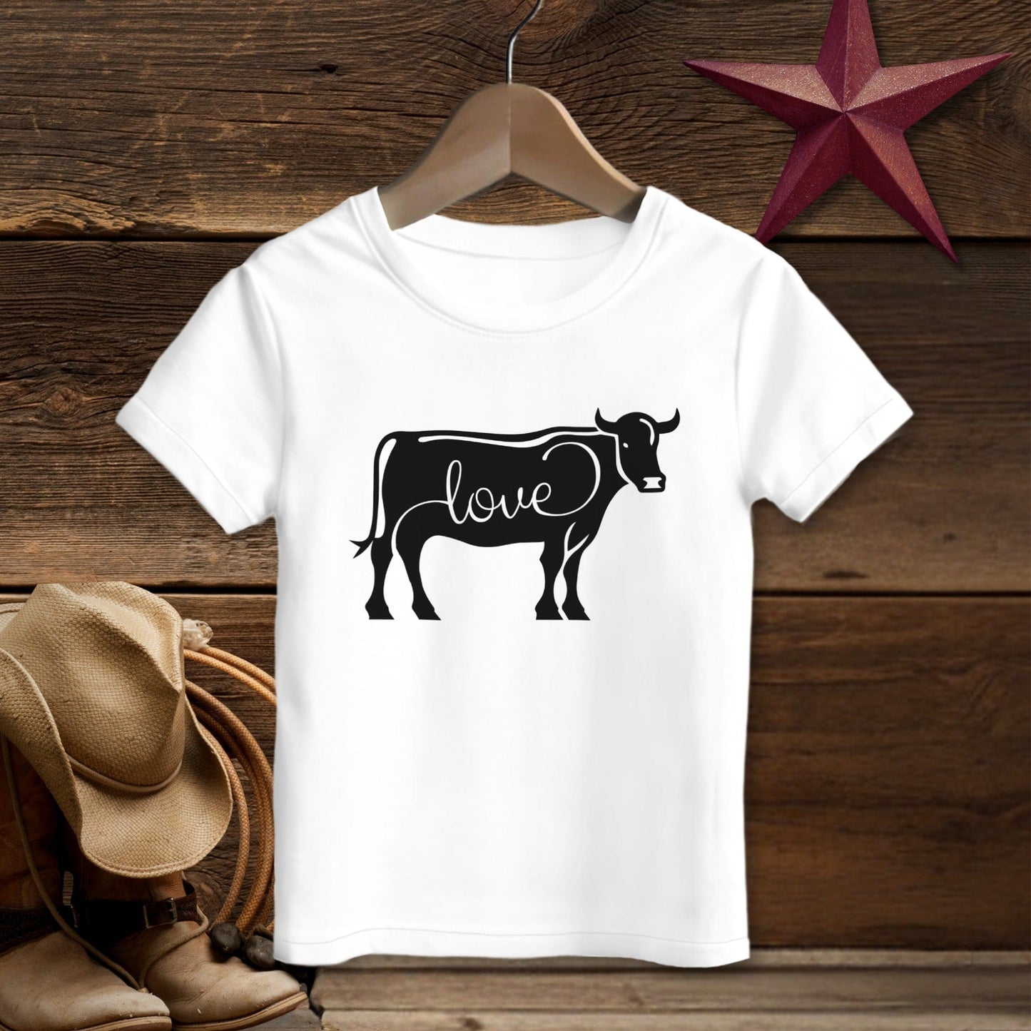 Love Cow T-Shirt (Toddler)