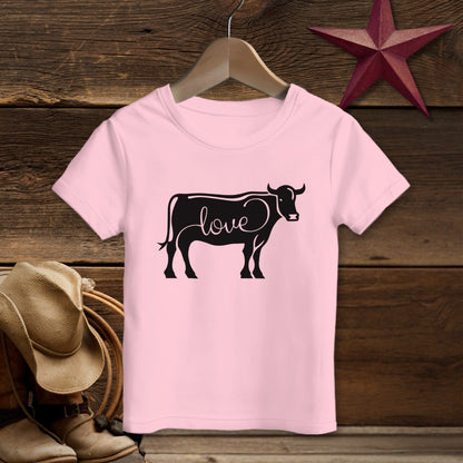 Love Cow T-Shirt (Toddler)