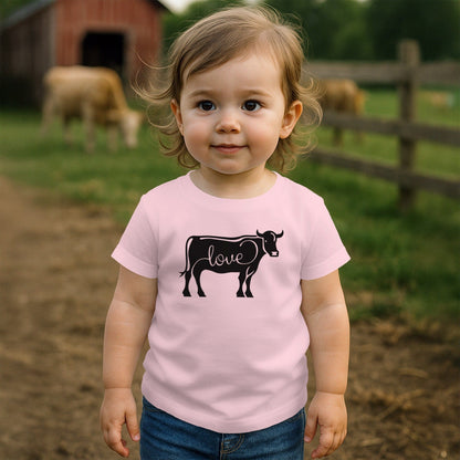 Love Cow T-shirt (Toddler)