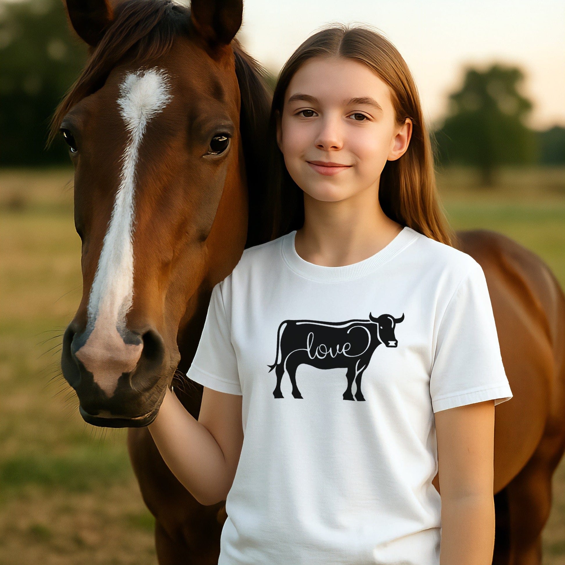 Love Cow T-shirt (Youth)