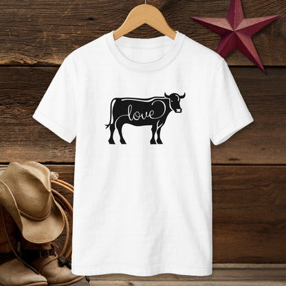Love Cow T-shirt (Youth)