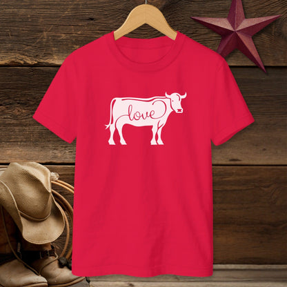 Love Cow T-shirt (Youth)
