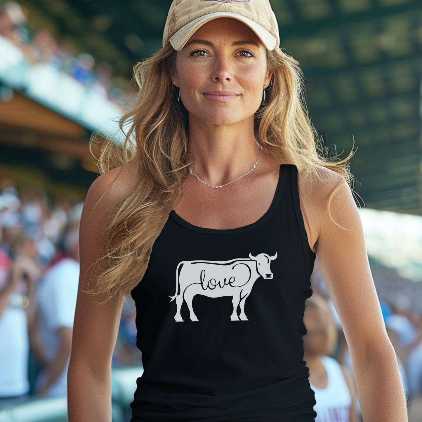 Love Cow Tank Top