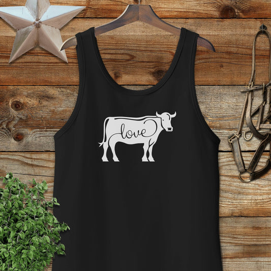 Love Cow Tank Top