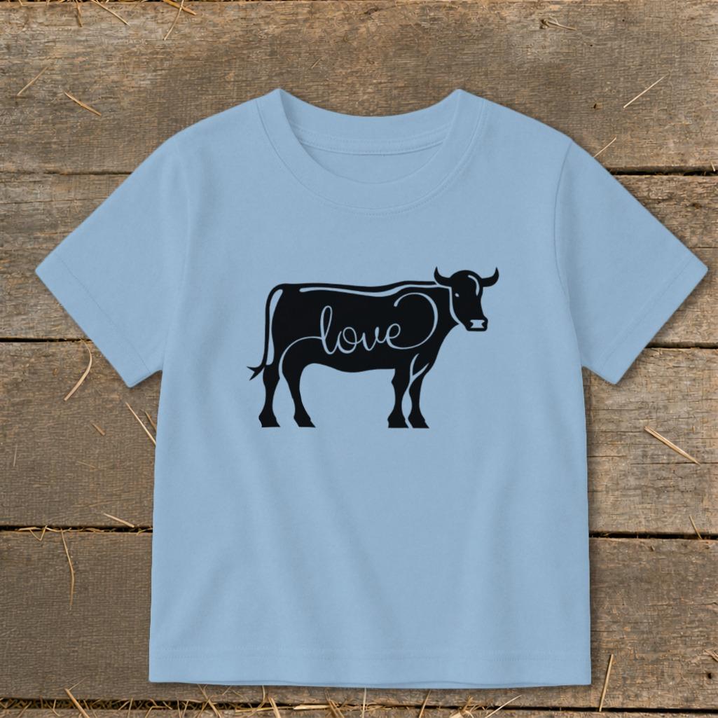 Love Cow Toddler Tee