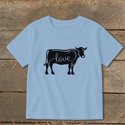Love Cow Toddler Tee