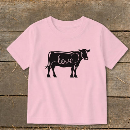 Love Cow Toddler Tee