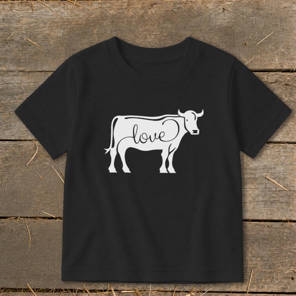 Love Cow Toddler Tee