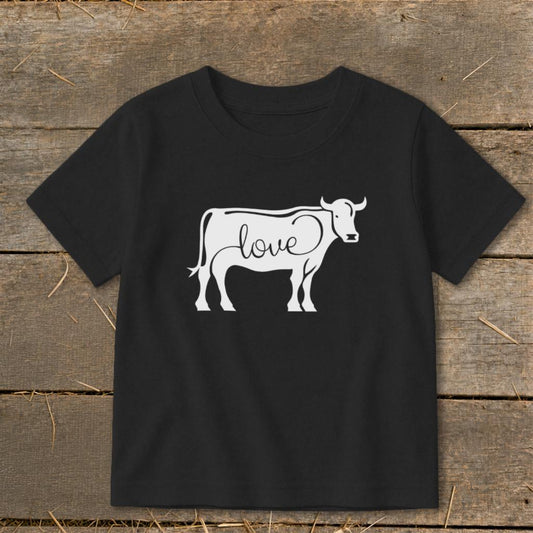 Love Cow Toddler Tee