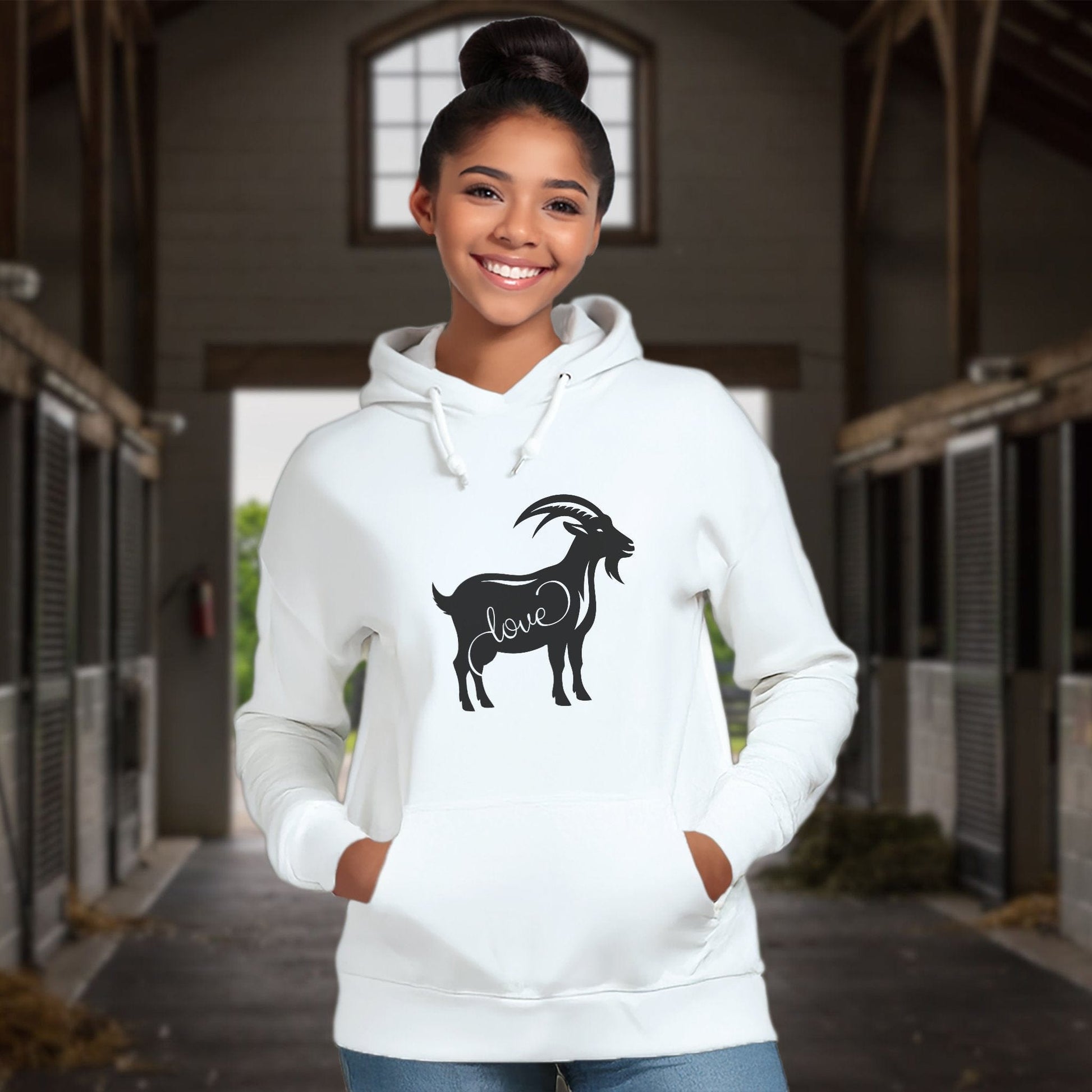 Love Goat Hoodie