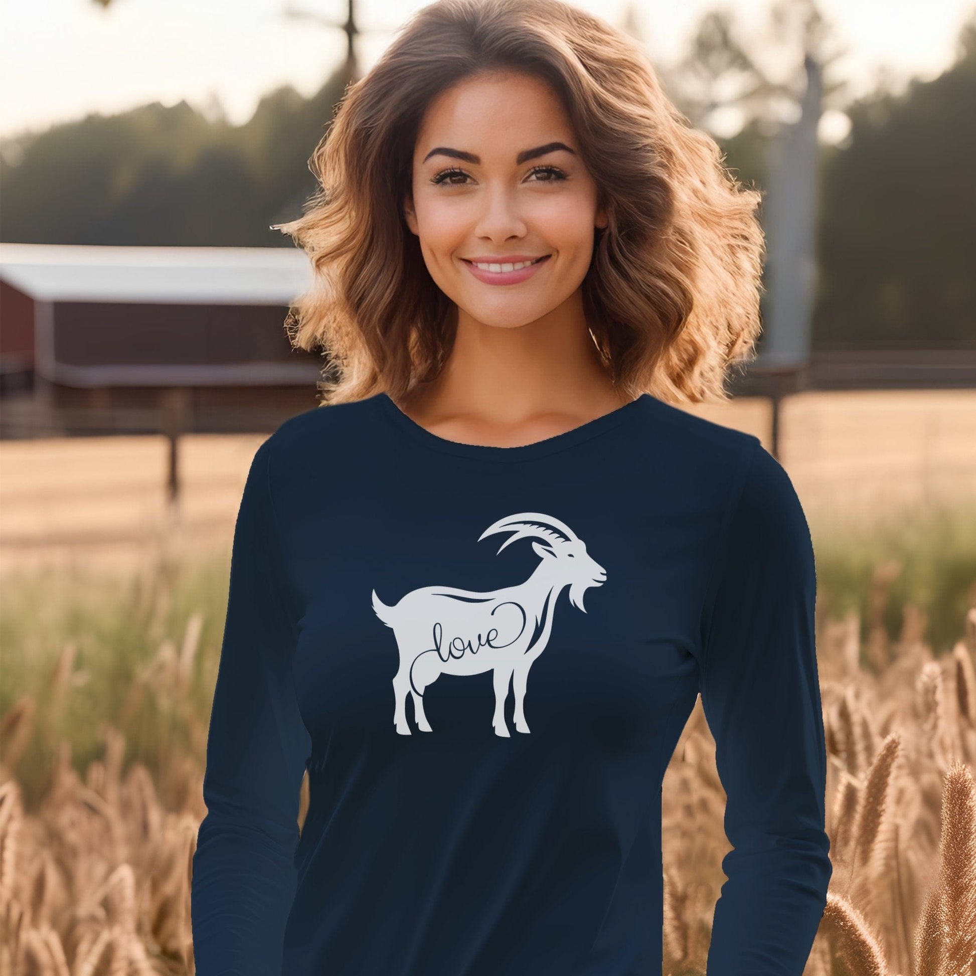 Love Goat Long Sleeve Tee
