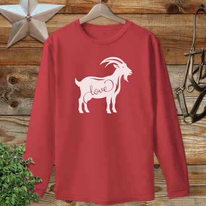 Love Goat Long Sleeve Tee