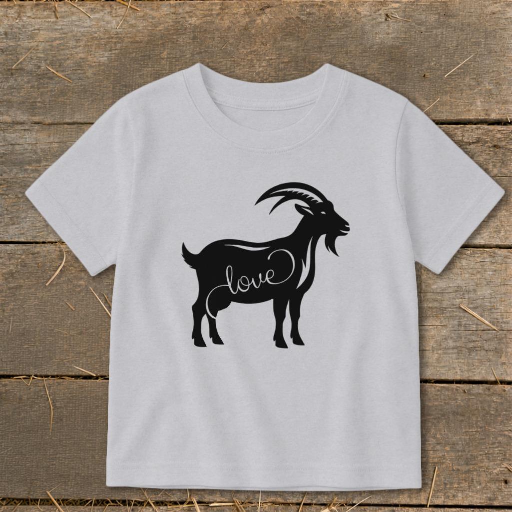 Love Goat Toddler Tee