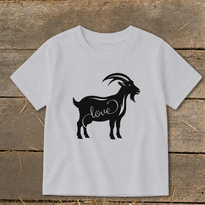Love Goat Toddler Tee