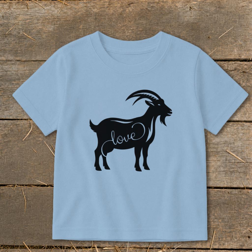 Love Goat Toddler Tee