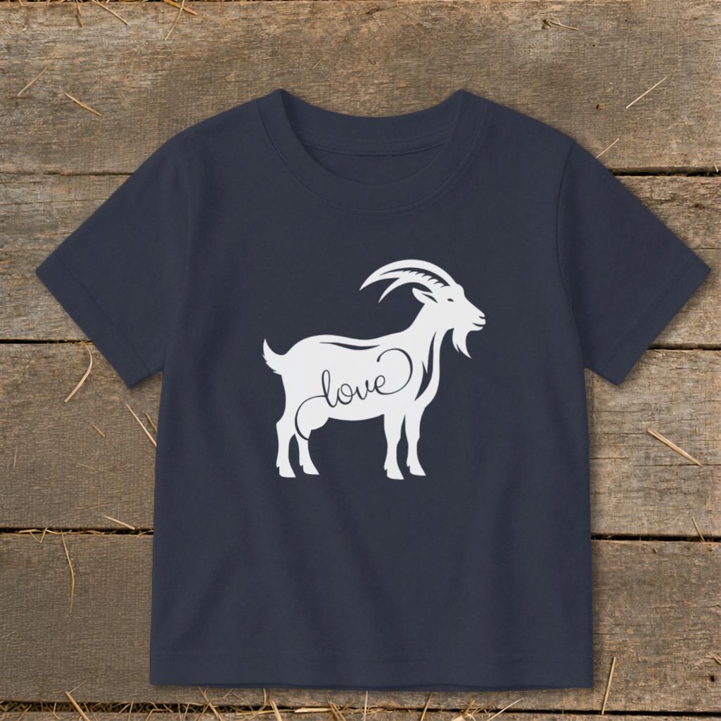 Love Goat Toddler Tee