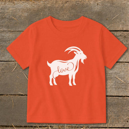 Love Goat Toddler Tee