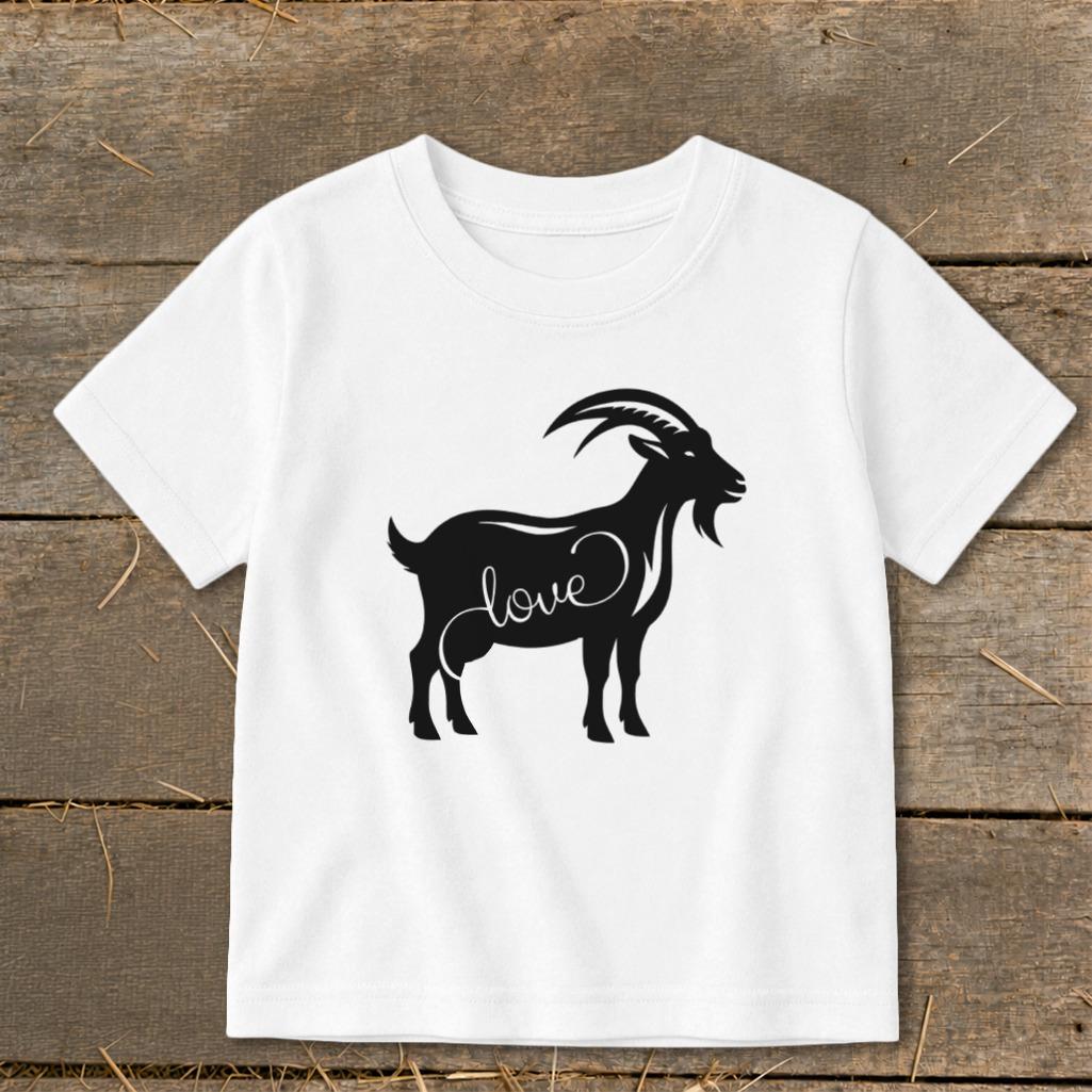 Love Goat Toddler Tee