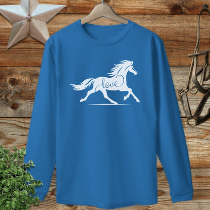 Love Horse Long Sleeve Tee