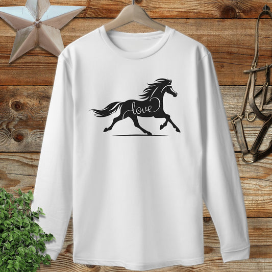 Love Horse Long Sleeve Tee