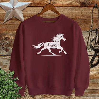 Love Horse Sweatshirt