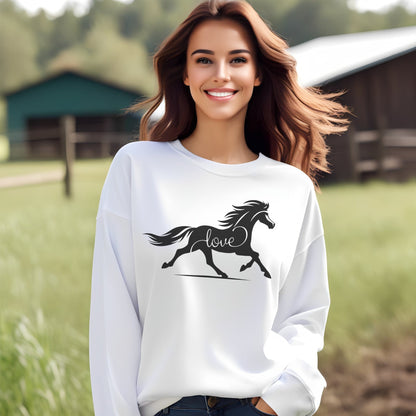 Love Horse Sweatshirt