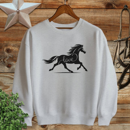 Love Horse Sweatshirt