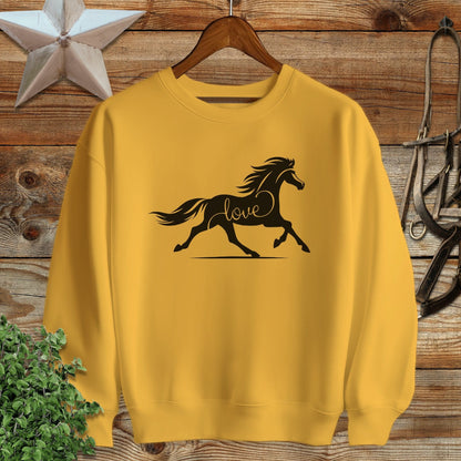 Love Horse Sweatshirt