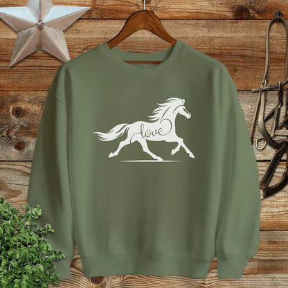 Love Horse Sweatshirt