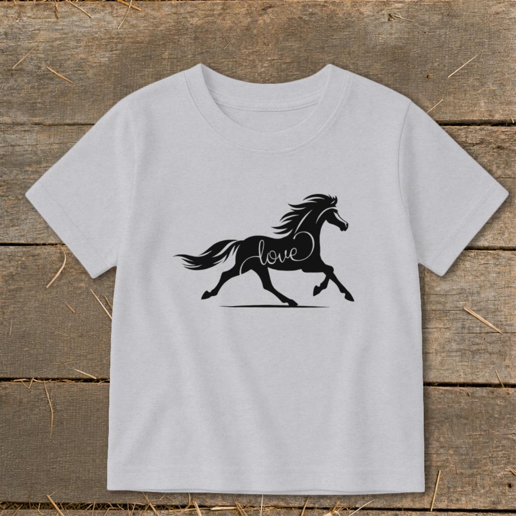 Love Horse Toddler Tee